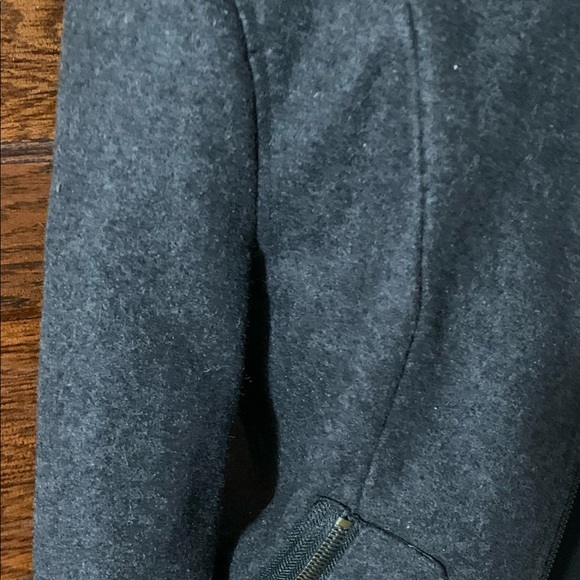 Express boy or girls wool jacket. Size XS. Gray is the color. - Picture 6 of 12